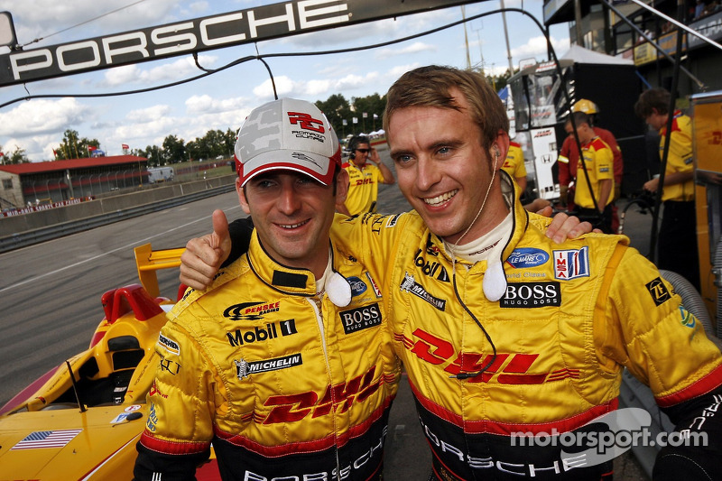 Polesitter #7 Penske Racing, Porsche RS Spyder: Romain Dumas, Timo Bernhard