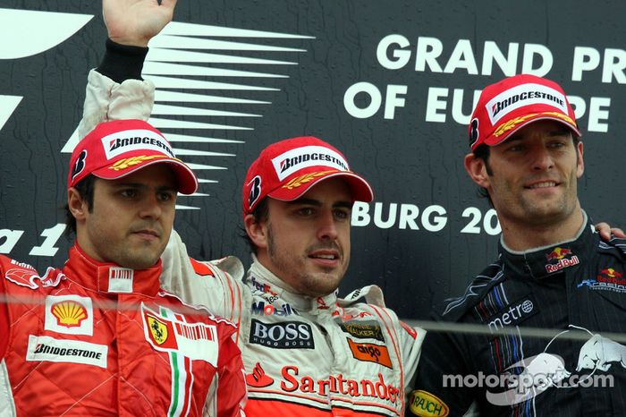 44- Fernando Alonso, 1º en el GP de Europa 2007