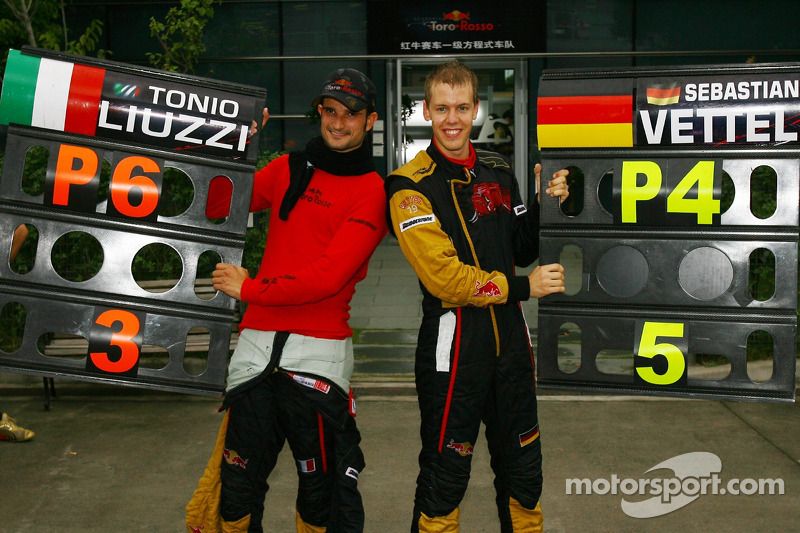 Em seu lugar entrou Sebastian Vettel, que passou a formar dupla com Liuzzi.