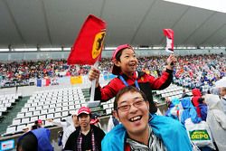 A young Ferrari fan