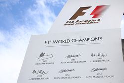 Campeones del Mundo de F1 logo