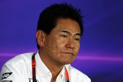 Yasuhisa Arai, Honda Motorsport Chief Officer in the FIA Press Conference