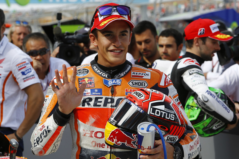 Polesitter Marc Marquez, Repsol Honda Team