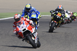 Andrea Dovizioso, Ducati Team and Aleix Espargaro, Team Suzuki MotoGP and Bradley Smith, Tech 3 Yama