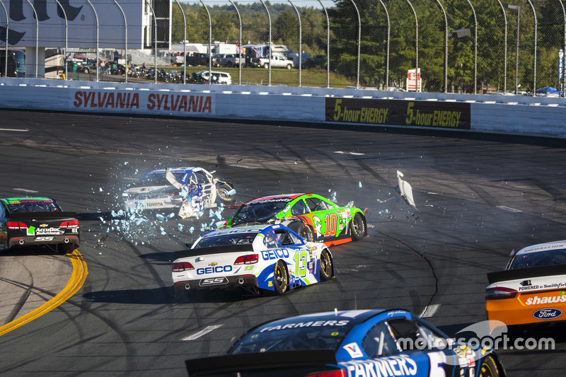 Danica Patrick und David Ragan in Loudon