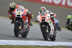 Andrea Iannone, Ducati Team en Danilo Petrucci, Ioda Racing Project