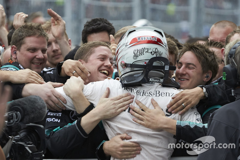 Lewis Hamilton, Mercedes en Rusia 2015