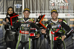 Jonathan Rea, Kawasaki et Tom Sykes, Kawasaki