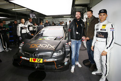 Pascal Wehrlein, HWA AG Mercedes-AMG C63 DTM met BossHoss