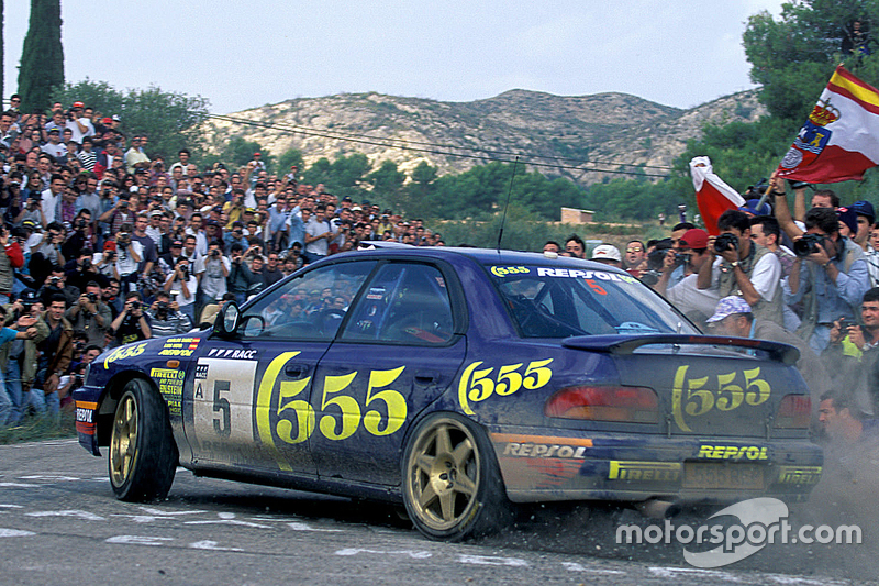 Carlos Sainz et Luis Moya, Subaru World Rally Team