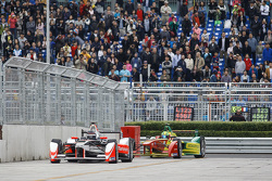Nick Heidfeld, Mahindra Racing en Lucas di Grassi, ABT Schaeffler Audi Sport