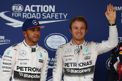 Qualifying: 1. Nico Rosberg, Mercedes AMG F1; 2. Lewis Hamilton, Mercedes AMG F1