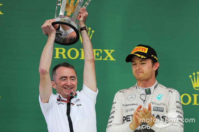 Nico Rosberg, segundo clasificado en el GP de Estados Unidos 2015