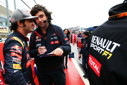 Carlos Sainz Jr., Scuderia Toro Rosso op de grid