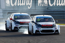 Jose Maria Lopez, Citroën C-Elysée WTCC, Citroën World Touring Car team en Sébastien Loeb, Citroën C