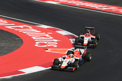 Will Stevens, Manor Marussia F1 Team lidera a su compañero de qeuipo Alexander Rossi, Manor Marussia