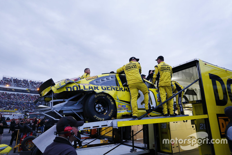 Martinsville: Das Unfallauto von Matt Kenseth