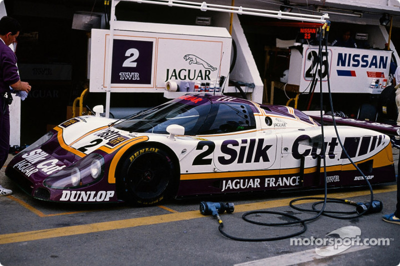 #2 Silk Cut Jaguar Jaguar XJR9 LM: John Nielsen, Andy Wallace, Price Cobb