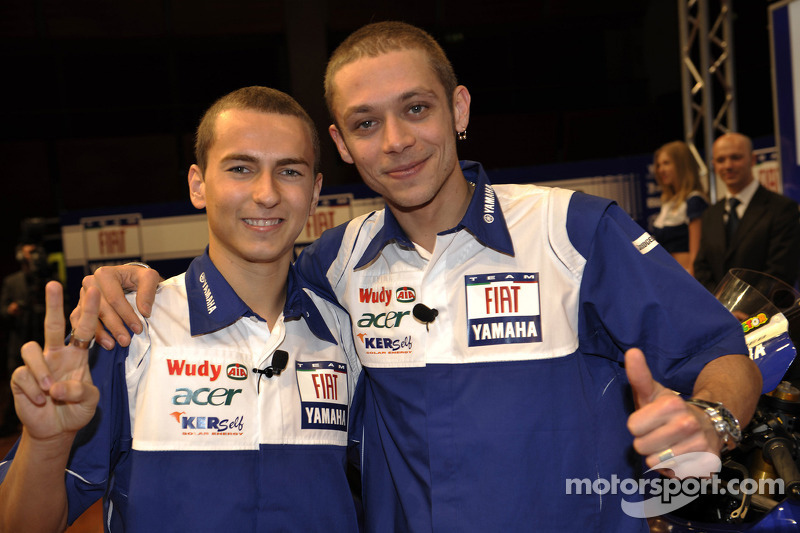 2008: Jorge Lorenzo als neuer Teamkollege