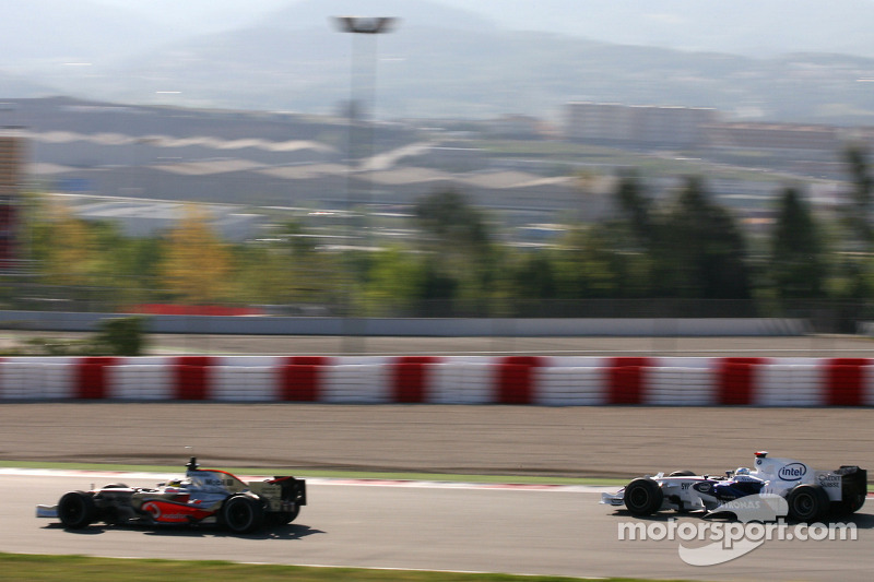 Nick Heidfeld, BMW Sauber F1 Team, Pedro de la Rosa, Test Pilotu, McLaren Mercedes