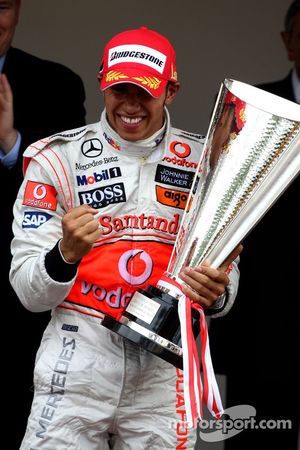Winner, 1st, Lewis Hamilton, McLaren Mercedes, MP4-23
