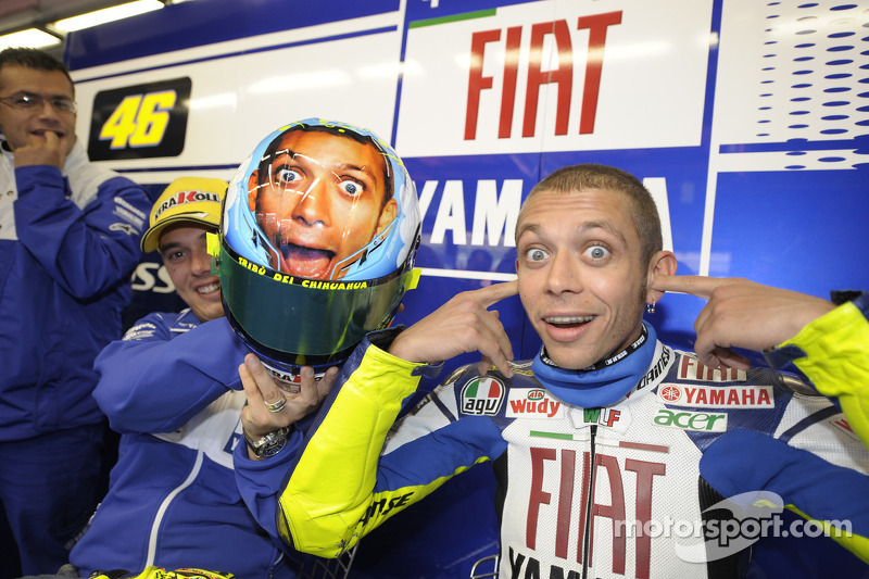 Casco de Valentino Rossi (2008)