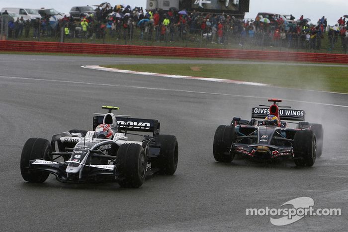 Kazuki Nakajima, Williams F1 Team, FW30 y Sébastien Bourdais, Scuderia Toro Rosso, STR03