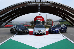 Das Team von Motorsport.com beim Ferrari-Weltfinale 2015 in Mugello