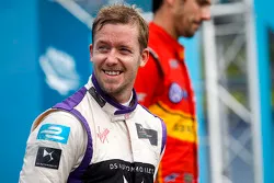 Podium: second place Sam Bird, DS Virgin Racing Formula E Team