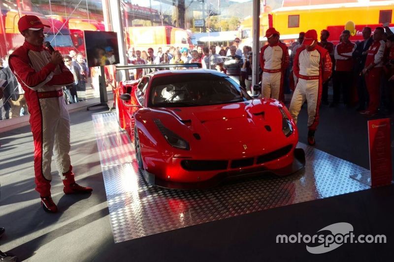 Ferrari 488 GT3 presentation