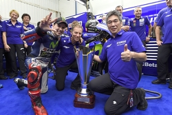 El ganador y campeón del mundo 2015, Jorge Lorenzo, Yamaha Factory Racing