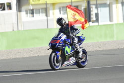 Winnaar en wereldkampioen 2015 Jorge Lorenzo, Yamaha Factory Racing