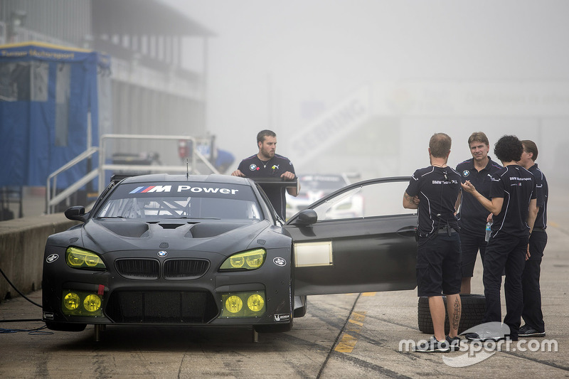 BMW M6 GTLM durante las pruebas