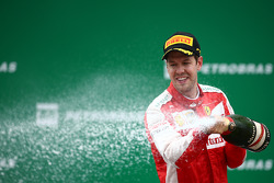 Podium: 3. Sebastian Vettel, Ferrari