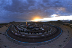 Sunrise over the track