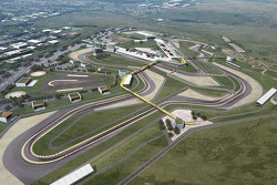 Vista aerea del Circuito del Galles