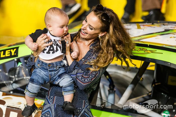 Samantha Busch e o filho Brexton