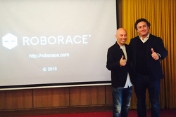 Denis Sverdlov, Kinetic founder and Alejandro Agag, head of Formula E