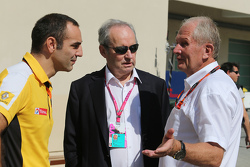 Cyril Abiteboul, Renault Sport F1 Managing Director met Jerome Stroll, Renault Sport F1 President, e