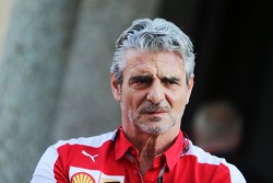 Maurizio Arrivabene, director del equipo Ferrari en la Conferencia de prensa FIA