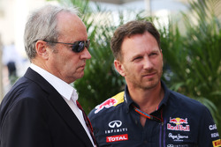Жером Столл, президент Renault Sport F1 и Кристиан Хорнер, руководитель Red Bull Racing