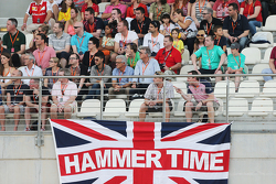 Un Union Jack avec l'inscription