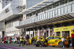 Pitlane actie