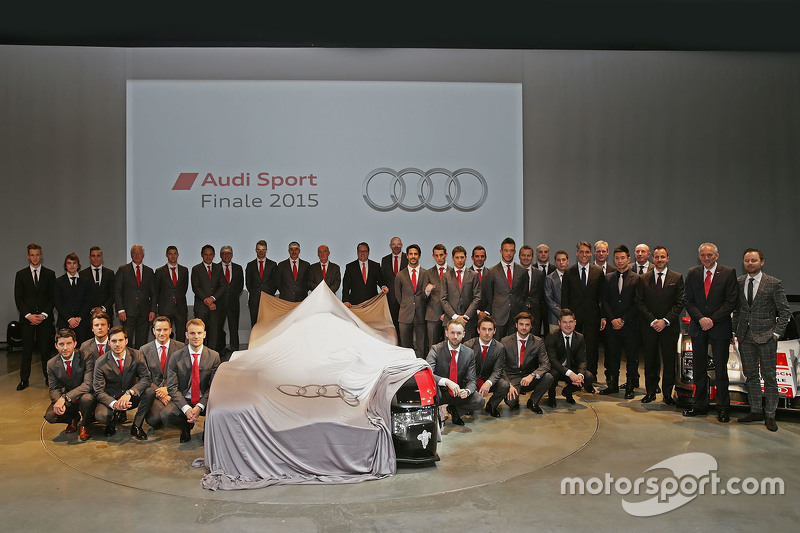 Die Fahrer von Audi Sport