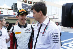 2016 GP3 champion Esteban Ocon, ART Grand Prix with Toto Wolff