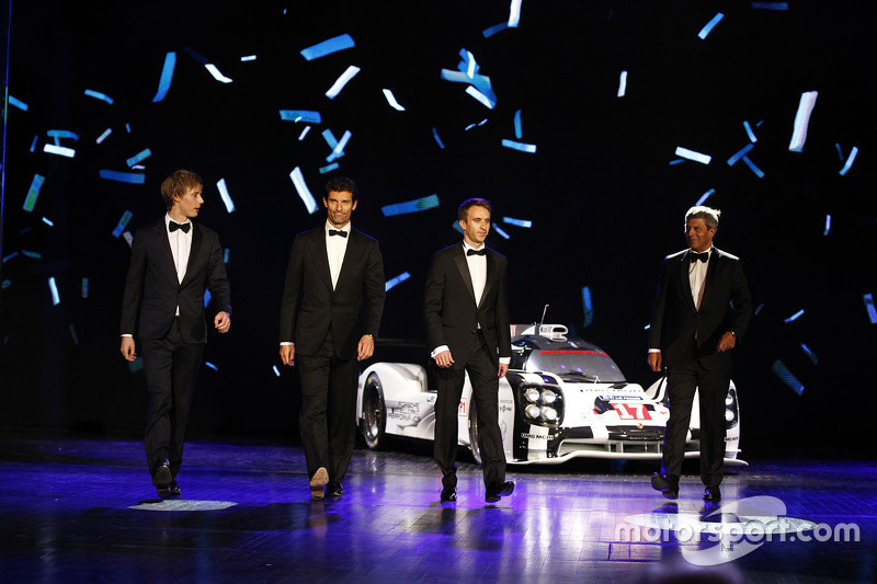 Brendon Hartley, Mark Webber, Timo Bernhard, Porsche Team