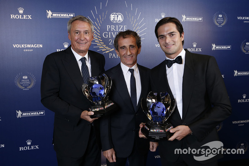 Alain Prost, Jean-Paul Driot dan Nelson Piquet Jr.