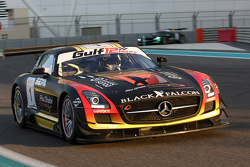 #1 黑凖车队梅赛德斯SLS AMG: Jeroen Bleekemolen, Maro Engel, Khaled Al Qubaisi