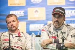 Conferencia de prensa: Yvan Muller, Citroën C-Elysee WTCC, Citroën World Touring Car team y Sébastie