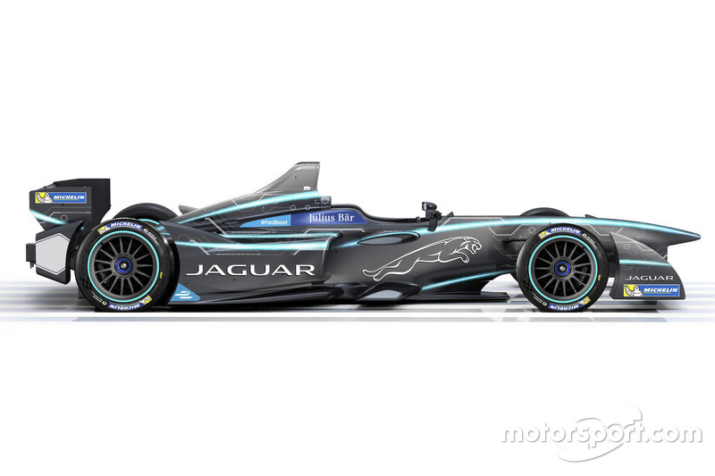 Jaguar in Formula E, la livrea